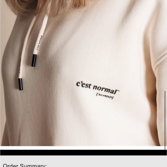 C’est Normal oversized hoodie sold out brand new! - Picture 6 of 7